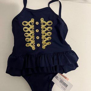 Angel's Face GIANNA/NAVY SWIMSUIT Size 2-3